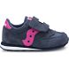 Gyerek Saucony Baby Jazz Hook & Loop Tornacipő Sötétkék Rózsaszín | HU 658GSO